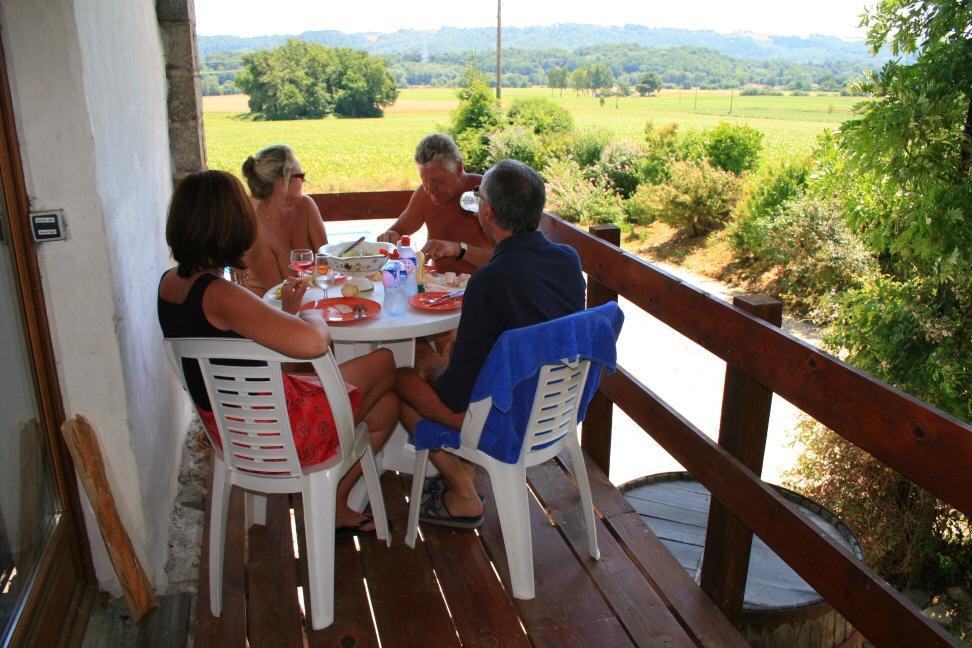 Naturist Hotel Peyraille Libaros Exteriér fotografie